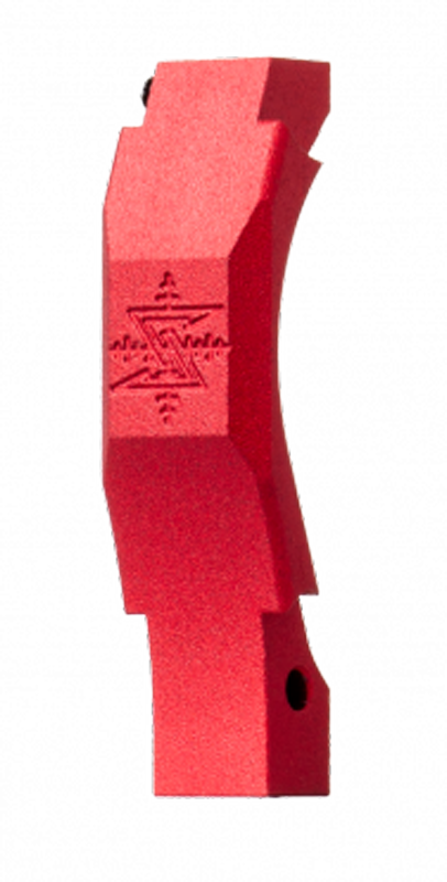 Seekins Billet Trigger Guard, For AR-Platform, Red Aluminum