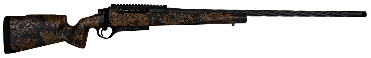 Seekins Havak PH2 7mm Remington Magnum, 26" Fluted Threaded Barrel, Desert Shadow Camo, Black Rec, 3rd