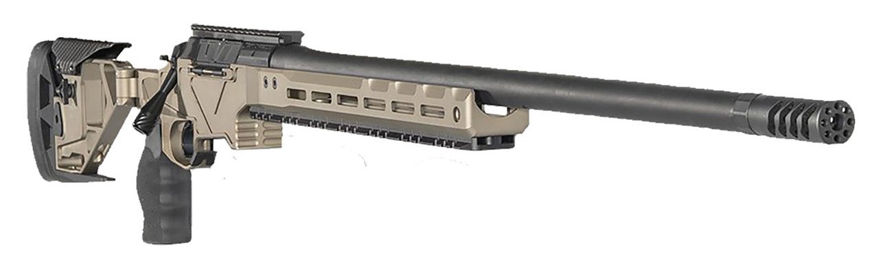 Seekins Havak HIT Pro 6.5 PRC, 24" Barrel, Black, Flat Dark Earth, 3rd - Image 4