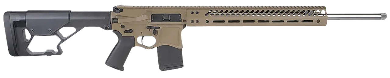 Seekins SP15 6MM ARC, 22" Barrel, Cerakote Finish, FDE, Optic Ready, 30rd