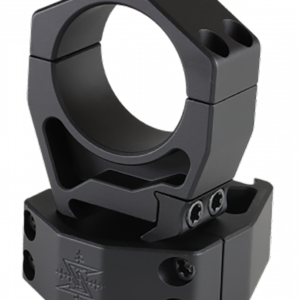 Seekins Scope Ring Set, 35mm Tube, 1" Picatinny Rail Mount, Black