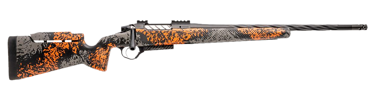 Seekins Precision Havak PH3 308 Win 20" Black Fluted Threaded Barrel, Black Picatinny Rail Steel Receiver, Adj Cheek Riser Urban Shadow Synthetic Stock