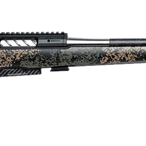 Seekins Precision Element Hunter M3 7MM Rem Mag, 22" Carbon Fiber Barrel, 1:8, 5/8X24 Threads,Hfunter Brake, Anodized Black, Chassis, Woodland Shadow