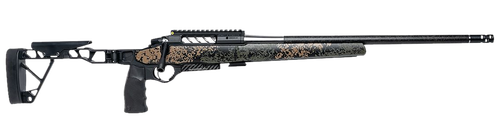 Seekins Precision Element Hunter M3 7MM Rem Mag, 22" Carbon Fiber Barrel, 1:8, 5/8X24 Threads,Hfunter Brake, Anodized Black, Chassis, Woodland Shadow - Image 5
