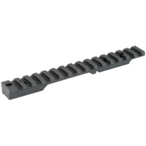 Seekins 0 MOA Scope Base, Fits Remington 700 Short Action, Black
